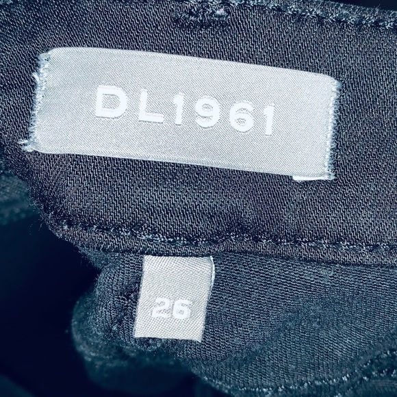 DL1961 26 Black Jeans Margaux Skinny - Picture 4 of 4